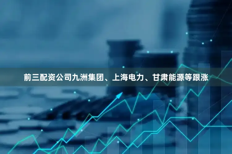 前三配资公司九洲集团、上海电力、甘肃能源等跟涨