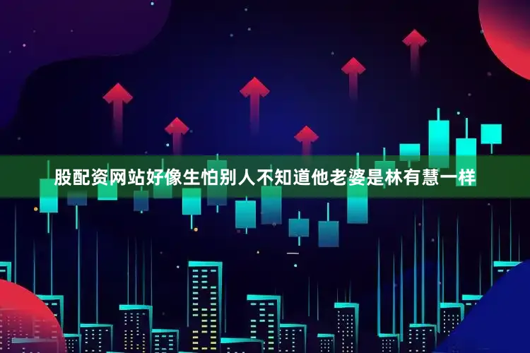 股配资网站好像生怕别人不知道他老婆是林有慧一样