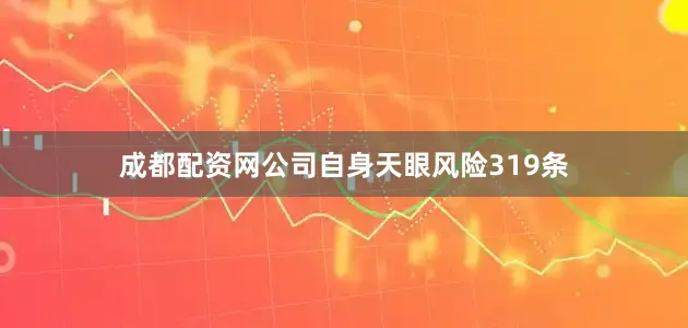 成都配资网公司自身天眼风险319条